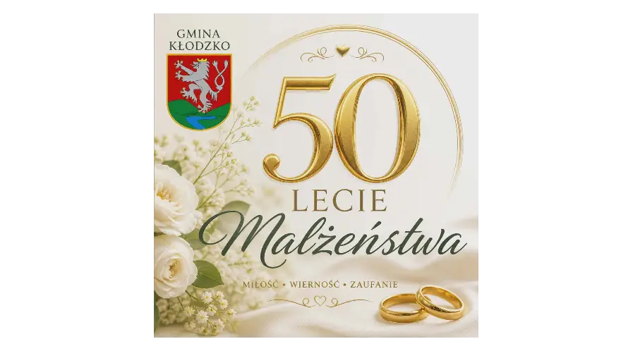 50-lecie pożycia małżeńskiego - Złote Gody