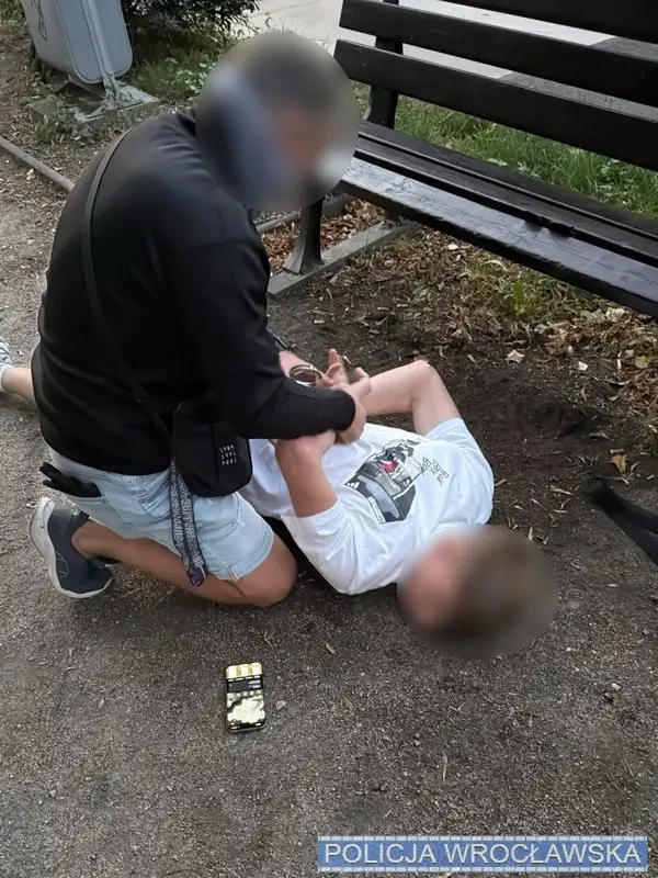 Zatrzymanie czterech mężczyzn podejrzewanych o rozbój we Wrocławiu
