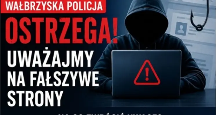 Wałbrzyscy policjanci ostrzegają przed oszustami internetowymi