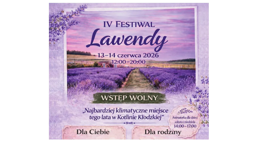 Festiwal Lawendy w Kamieńcu k. Kłodzka
