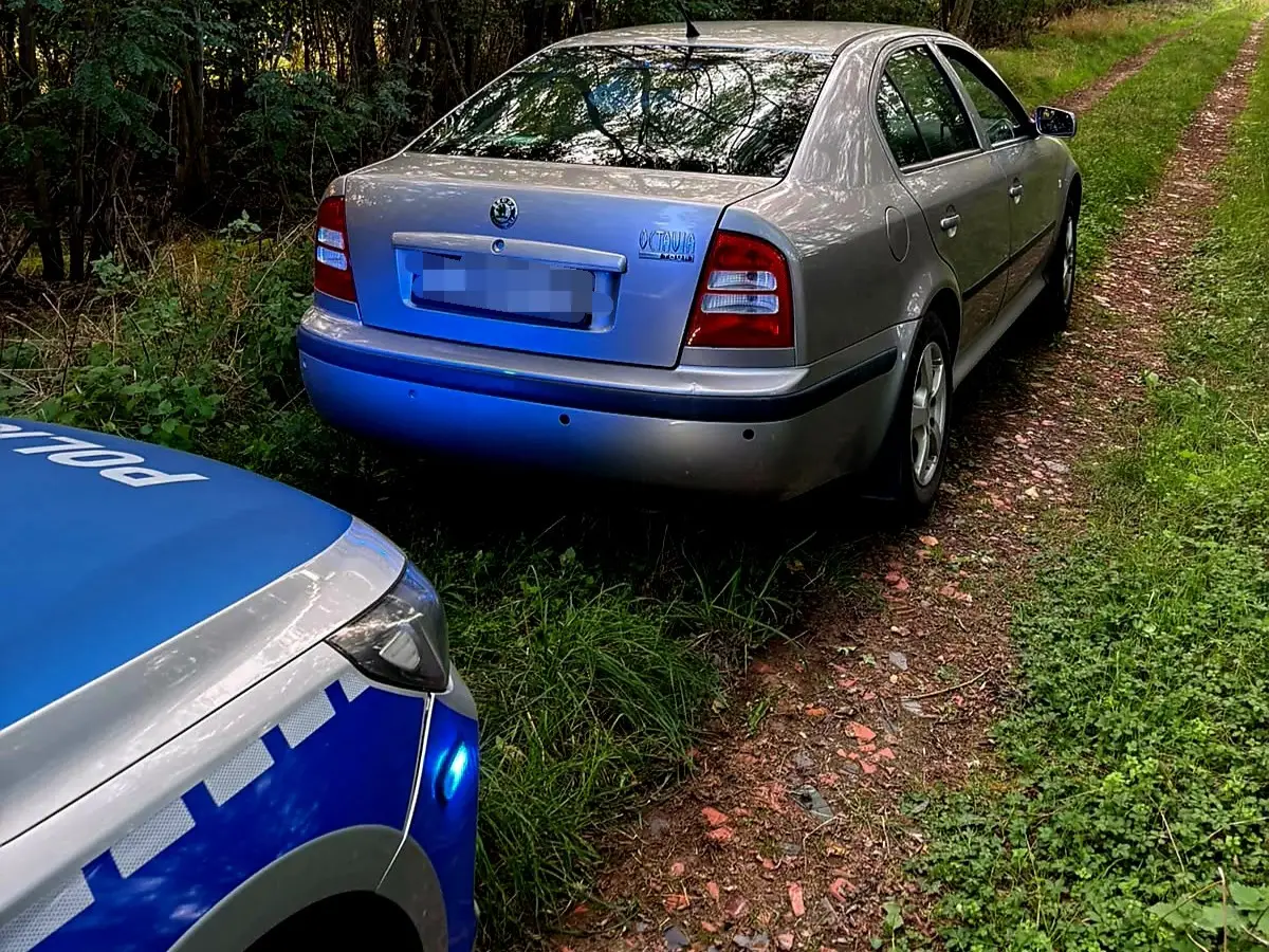 Pościg za 29-latkiem zakończony jego zatrzymaniem w lesie