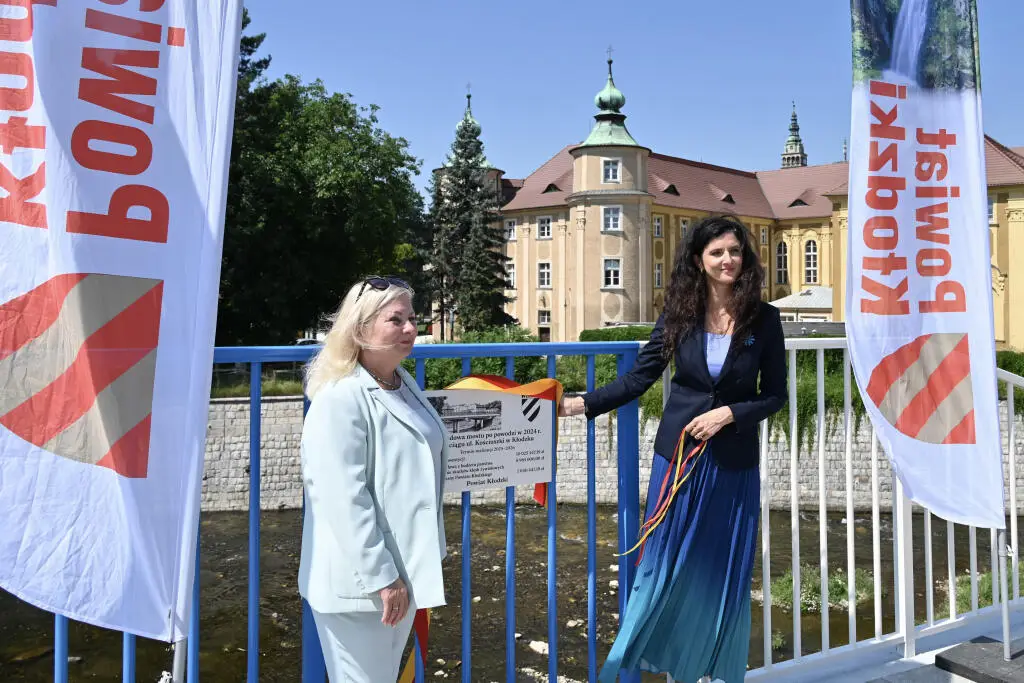 Oficjalne otwarcie mostu na ul. Kościuszki w Kłodzku