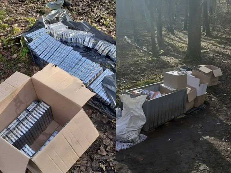 Zatrzymanie dwóch mężczyzn i zabezpieczenie nielegalnych wyrobów
