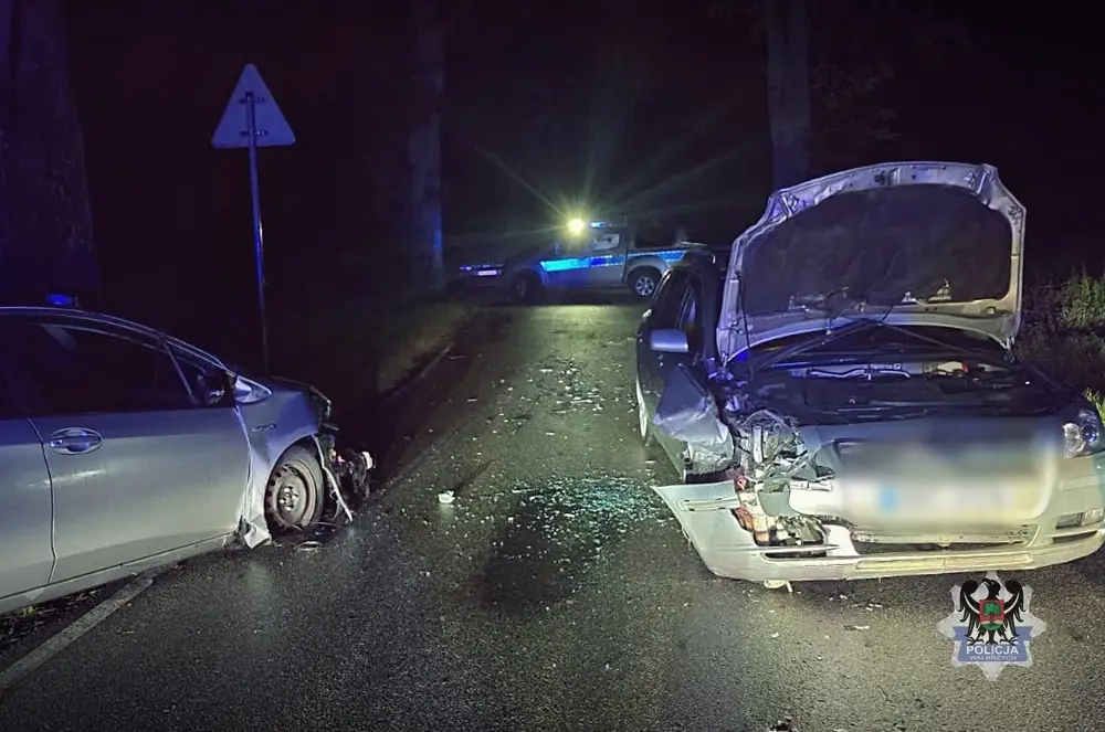 Kierujący samochodem uciekł przed policją i uderzył w radiowóz