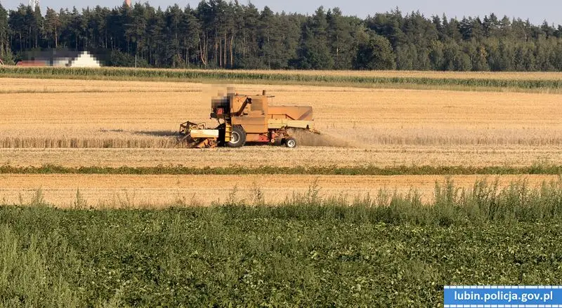 Dolnośląska Policja apeluje o ostrożność podczas prac polowych