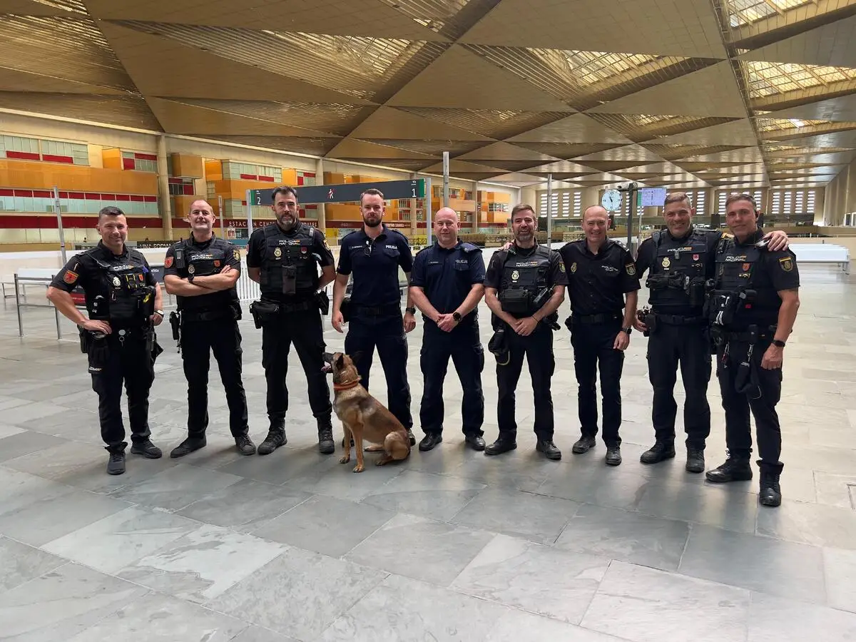 Policjant z KWP Wrocław uczestniczył w szkoleniu w Aragonii
