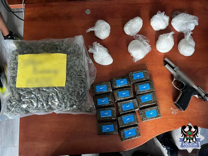 Wałbrzyscy policjanci zlikwidowali narkobiznes, zabezpieczając ponad 2,8 kg substancji odurzających
