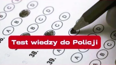 Drugi etap rekrutacji do Policji – test wiedzy