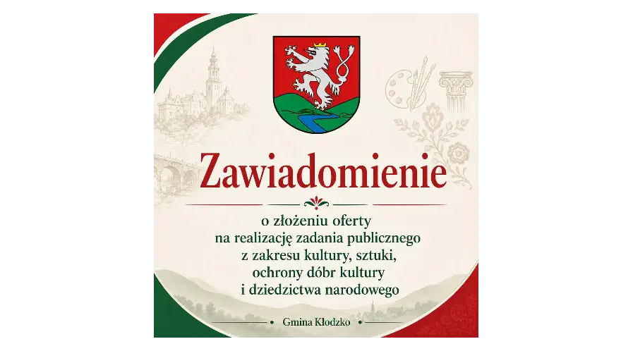 Oferta Fundacji Dolnośląski Festiwal Muzyczny wpłynęła do Urzędu Gminy Kłodzko