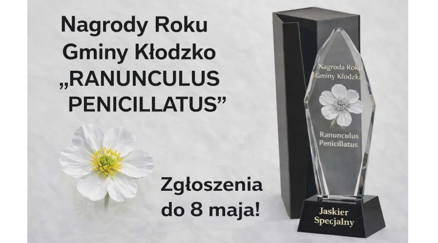 Nabór kandydatów do nagrody „Ranunculus Penicillatus”