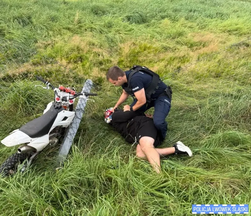 Pościg za motocyklistą. 21-latek skazany w trybie przyspieszonym
