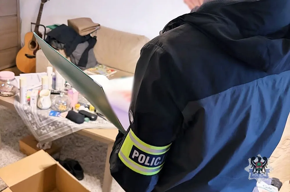 Zatrzymanie za fikcyjne faktury – akcja wałbrzyskich policjantów i KAS