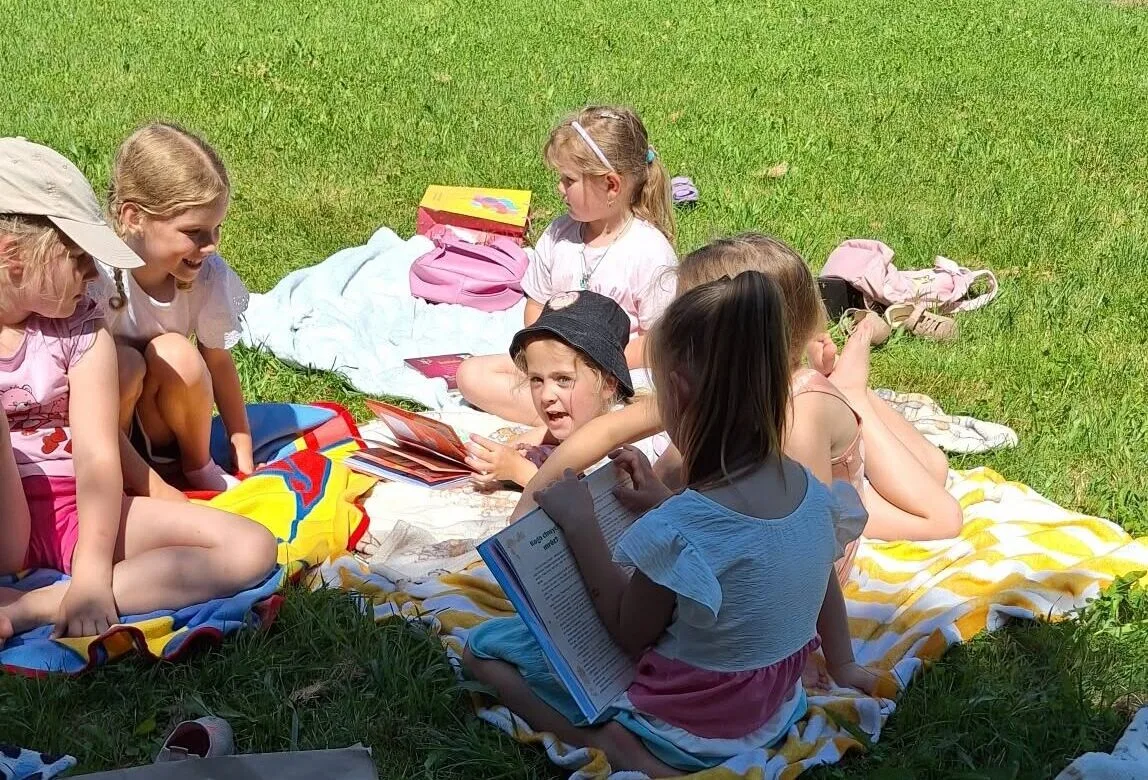 Spotkanie czytelnicze w Przedszkolu nr 2