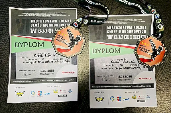 Sukces policjantów z Gór w VI Mistrzostwach Polski Służb Mundurowych