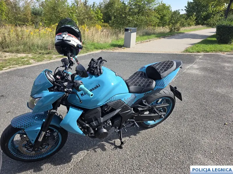 29-letni motocyklista w Legnicy przekroczył prędkość do 128 km/h, traci prawo jazdy