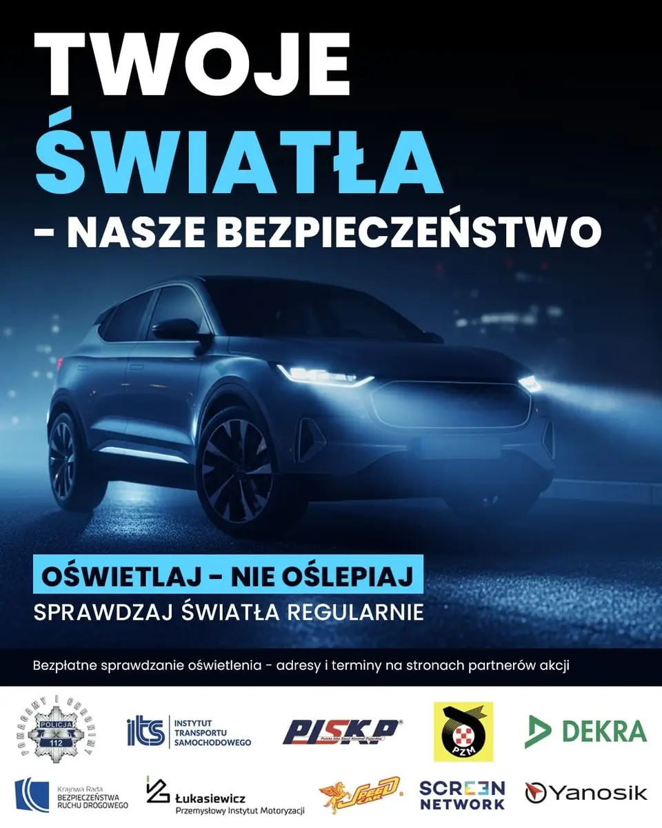 Rozpoczęła się kampania „Twoje Światła – Nasze Bezpieczeństwo”